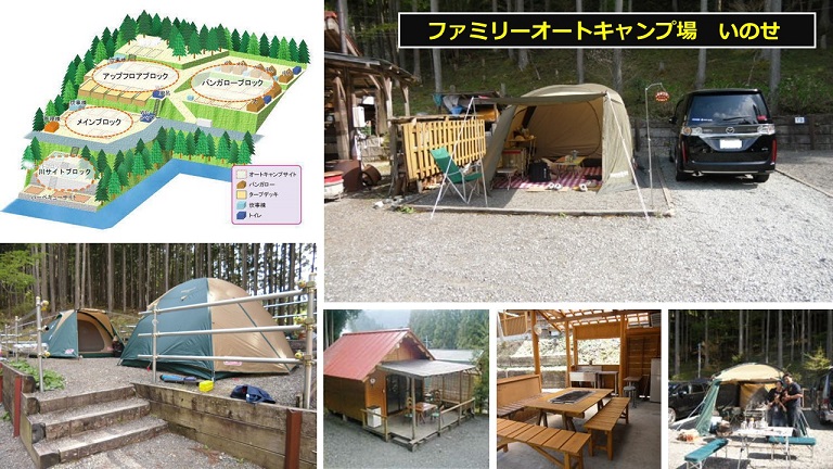 ファミリーオートキャンプ場いのせ